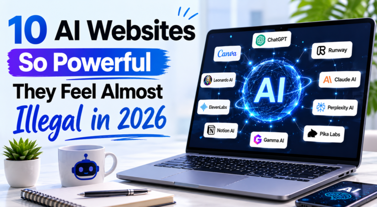 10 AI websites and tools that feel almost illegal because of their powerful features in 2026