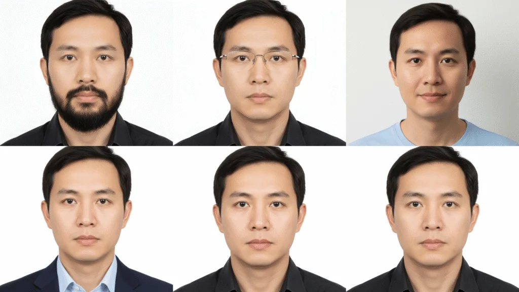 passport size photo