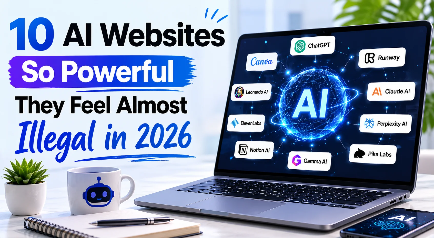 10 AI websites and tools that feel almost illegal because of their powerful features in 2026